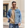 imageCOOFANDY Mens Hoodie Long Sleeve Hooded Pullover Casual Fashion Sweatshirts Drawstring Gym Hooded with Kanga PocketKhaki