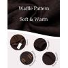 imageCOOFANDY Mens Hoodies Sweatshirts Long Sleeve Fashion Waffle Knit Pullover Hoodie with PocketCoffee