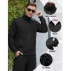 imageCOOFANDY Mens Tracksuits Casual Sweatsuit 2 Piece Full Zip Athletic Jogging Suit Sets Sport Sweat SuitBlack