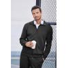 imageCOOFANDY Mens Tracksuits Casual Sweatsuit 2 Piece Full Zip Athletic Jogging Suit Sets Sport Sweat SuitBlack