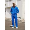 imageCOOFANDY Mens Tracksuits Casual Sweatsuit 2 Piece Full Zip Athletic Jogging Suit Sets Sport Sweat SuitBlue