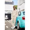 imageCOOFANDY Mens Tracksuits Casual Sweatsuit 2 Piece Full Zip Athletic Jogging Suit Sets Sport Sweat SuitCream