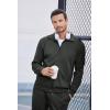 imageCOOFANDY Mens Tracksuits Casual Sweatsuit 2 Piece Full Zip Athletic Jogging Suit Sets Sport Sweat SuitDark Grey