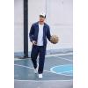 imageCOOFANDY Mens Tracksuits Casual Sweatsuit 2 Piece Full Zip Athletic Jogging Suit Sets Sport Sweat SuitNavy