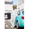imageCOOFANDY Mens Tracksuits Casual Sweatsuit 2 Piece Full Zip Athletic Jogging Suit Sets Sport Sweat SuitWhite