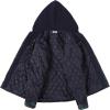 imageCOOFANDY Mens Flannel Shirt Jacket Warm Quilted Lined Hooded Long Sleeve Plaid Shirt JacketsBlue Plaid