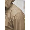 imageCOOFANDY Mens Long Raincoat Ligtweight Rain Jacket Waterproof Outdoor Jackets with HoodKhaki