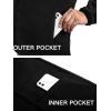 imageCOOFANDY Mens Soft Polar Fleece Jacket Lightweight Full Zip Jackets Casual Outdoor Warm Jackets Coats with PocketsBlack