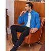 imageCOOFANDY Mens Soft Polar Fleece Jacket Lightweight Full Zip Jackets Casual Outdoor Warm Jackets Coats with PocketsBlue