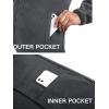 imageCOOFANDY Mens Soft Polar Fleece Jacket Lightweight Full Zip Jackets Casual Outdoor Warm Jackets Coats with PocketsDark Grey