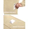 imageCOOFANDY Mens Soft Polar Fleece Jacket Lightweight Full Zip Jackets Casual Outdoor Warm Jackets Coats with PocketsLight Khaki