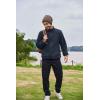 imageCOOFANDY Mens Soft Polar Fleece Jacket Lightweight Full Zip Jackets Casual Outdoor Warm Jackets Coats with PocketsNavy Blue