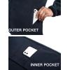 imageCOOFANDY Mens Soft Polar Fleece Jacket Lightweight Full Zip Jackets Casual Outdoor Warm Jackets Coats with PocketsNavy Blue