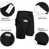 imageCOOFANDY Mens 2 Pack Running Shorts 2 in 1 Workout Shorts Quick Dry Gym Training Athletic Jogger with Phone Pockets2packkhakiblack