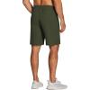 imageCOOFANDY Mens 3 Pack Athletic Running Shorts Gym Workout Short Quick Dry Sports Short with PocketsArmy GreenBlackNavy Blue 1 Pack of 3
