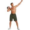 imageCOOFANDY Mens 3 Pack Athletic Running Shorts Gym Workout Short Quick Dry Sports Short with PocketsArmy GreenBlackNavy Blue 1 Pack of 3