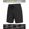 imageCOOFANDY Mens 3 Pack Athletic Running Shorts Gym Workout Short Quick Dry Sports Short with PocketsBlack1 Pack of 1