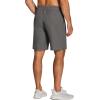 imageCOOFANDY Mens 3 Pack Athletic Running Shorts Gym Workout Short Quick Dry Sports Short with PocketsBlackDark GreyNavy Blue 1 Pack of 3