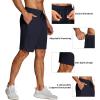 imageCOOFANDY Mens 3 Pack Athletic Running Shorts Gym Workout Short Quick Dry Sports Short with PocketsBlackNavy Blue