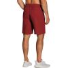 imageCOOFANDY Mens 3 Pack Athletic Running Shorts Gym Workout Short Quick Dry Sports Short with PocketsBlackRed