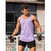 imageCOOFANDY Mens 3 Pack Gym Tank Tops YBack Workout Muscle Tee Training Bodybuilding Fitness Sleeveless T Shirts3 Packlight BlueLight PurpleGrey