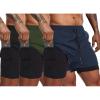 imageCOOFANDY Mens 2 Pack Running Shorts 2 in 1 Workout Shorts Quick Dry Gym Training Athletic Jogger with Phone Pockets3packblacknavy Bluearmy Green