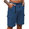imageCOOFANDY Mens Cargo Shorts Quick Dry Hiking Shorts Lightweight Casual Shorts with Nylon Belt