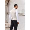 imageCOOFANDY Mens Business Suit Vests Slim Fit Formal Dress Waistcoat Groomsman Vest For WeddingLight Gray