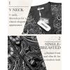 imageCOOFANDY Mens Christmas Vest Tie Set 3PC Paisley Jacquard Waistcoat and Necktie Pocket Square for Holiday Party WeddingLight Silver