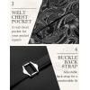 imageCOOFANDY Mens Christmas Vest Tie Set 3PC Paisley Jacquard Waistcoat and Necktie Pocket Square for Holiday Party WeddingSilver