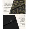 imageCOOFANDY Mens Paisley Tuxedo Vest Victorian Steampunk Gothic Suit Vest Slim Fit VNeck WaistcoatGolden Paisley