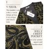 imageCOOFANDY Mens Paisley Tuxedo Vest Victorian Steampunk Gothic Suit Vest Slim Fit VNeck WaistcoatGolden Paisley