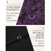 imageCOOFANDY Mens Paisley Tuxedo Vest Victorian Steampunk Gothic Suit Vest Slim Fit VNeck WaistcoatPurple