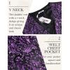 imageCOOFANDY Mens Paisley Tuxedo Vest Victorian Steampunk Gothic Suit Vest Slim Fit VNeck WaistcoatPurple Filigree