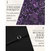 imageCOOFANDY Mens Paisley Tuxedo Vest Victorian Steampunk Gothic Suit Vest Slim Fit VNeck WaistcoatPurple Filigree