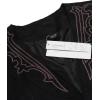 imageCOOFANDY Mens Suede Leather Vest Cowboy Western Waistcoat Casual Slim Fit Suit VestBlack With Pattern