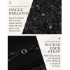 imageCOOFANDY Mens Suit Vest Paisley Floral Victorian Vests Gothic Steampunk Formal Waistcoat Tuxedo Vests with Notched LapelsBlack Filigree