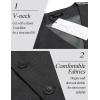 imageCOOFANDY Mens Suit Vest Slim Fit Business Formal Waistcoat Casual Dress VestDark Gray