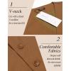 imageCOOFANDY Mens Suit Vest Slim Fit Business Formal Waistcoat Casual Dress VestLight Brown