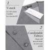 imageCOOFANDY Mens Suit Vest Slim Fit Business Formal Waistcoat Casual Dress VestLight Grey