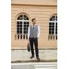 imageCOOFANDY Mens Suit Vest Slim Fit Business Formal Waistcoat Casual Dress VestPlaid Grey