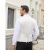 imageCOOFANDY Mens Suit Vest Slim Fit Business Formal Waistcoat Casual Dress VestWhite