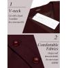 imageCOOFANDY Mens Suit Vest Slim Fit Business Formal Waistcoat Casual Dress VestWine Red