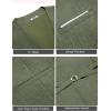 imageCOOFANDY Mens Suit Vest VNeck Casual Business Vests Lightweight Slim Fit Formal Dress Waistcoat for Wedding PartyArmy Green
