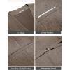 imageCOOFANDY Mens Suit Vest VNeck Casual Business Vests Lightweight Slim Fit Formal Dress Waistcoat for Wedding PartyBrown