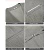imageCOOFANDY Mens Suit Vest VNeck Casual Business Vests Lightweight Slim Fit Formal Dress Waistcoat for Wedding PartyGrey