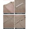 imageCOOFANDY Mens Suit Vest VNeck Casual Business Vests Lightweight Slim Fit Formal Dress Waistcoat for Wedding PartyKhaki