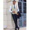 imageCOOFANDY Mens Suit Vest VNeck Casual Business Vests Lightweight Slim Fit Formal Dress Waistcoat for Wedding PartyLight Grey