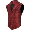 Bright Red Paisley