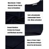 imageCOOFANDY Men 2 Pack Muscle Fitted T Shirt Gym Workout Athletic Long Sleeves TeeBlack